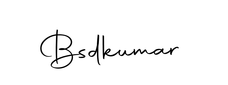 How to make Bsdkumar name signature. Use Autography-DOLnW style for creating short signs online. This is the latest handwritten sign. Bsdkumar signature style 10 images and pictures png