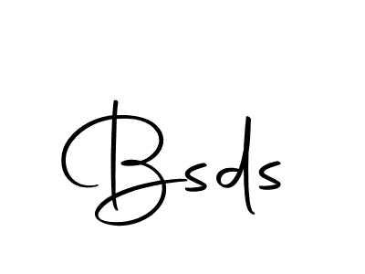 How to make Bsds signature? Autography-DOLnW is a professional autograph style. Create handwritten signature for Bsds name. Bsds signature style 10 images and pictures png