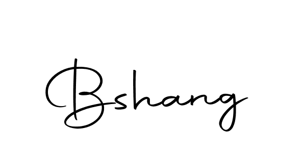 Use a signature maker to create a handwritten signature online. With this signature software, you can design (Autography-DOLnW) your own signature for name Bshang. Bshang signature style 10 images and pictures png