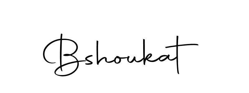 Design your own signature with our free online signature maker. With this signature software, you can create a handwritten (Autography-DOLnW) signature for name Bshoukat. Bshoukat signature style 10 images and pictures png