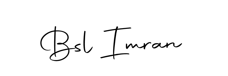 Similarly Autography-DOLnW is the best handwritten signature design. Signature creator online .You can use it as an online autograph creator for name Bsl Imran. Bsl Imran signature style 10 images and pictures png