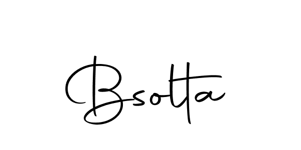 How to make Bsolta signature? Autography-DOLnW is a professional autograph style. Create handwritten signature for Bsolta name. Bsolta signature style 10 images and pictures png