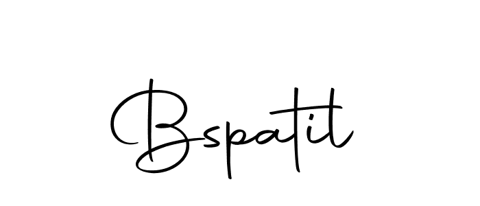 if you are searching for the best signature style for your name Bspatil. so please give up your signature search. here we have designed multiple signature styles  using Autography-DOLnW. Bspatil signature style 10 images and pictures png
