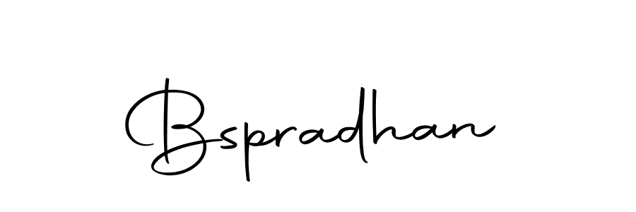 You should practise on your own different ways (Autography-DOLnW) to write your name (Bspradhan) in signature. don't let someone else do it for you. Bspradhan signature style 10 images and pictures png