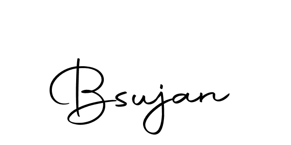 The best way (Autography-DOLnW) to make a short signature is to pick only two or three words in your name. The name Bsujan include a total of six letters. For converting this name. Bsujan signature style 10 images and pictures png