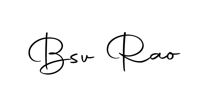 Use a signature maker to create a handwritten signature online. With this signature software, you can design (Autography-DOLnW) your own signature for name Bsv Rao. Bsv Rao signature style 10 images and pictures png
