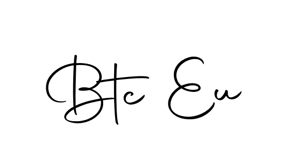 Use a signature maker to create a handwritten signature online. With this signature software, you can design (Autography-DOLnW) your own signature for name Btc Eu. Btc Eu signature style 10 images and pictures png