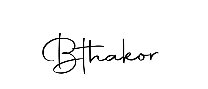 Use a signature maker to create a handwritten signature online. With this signature software, you can design (Autography-DOLnW) your own signature for name Bthakor. Bthakor signature style 10 images and pictures png