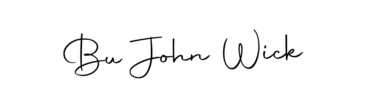 How to make Bu John Wick name signature. Use Autography-DOLnW style for creating short signs online. This is the latest handwritten sign. Bu John Wick signature style 10 images and pictures png