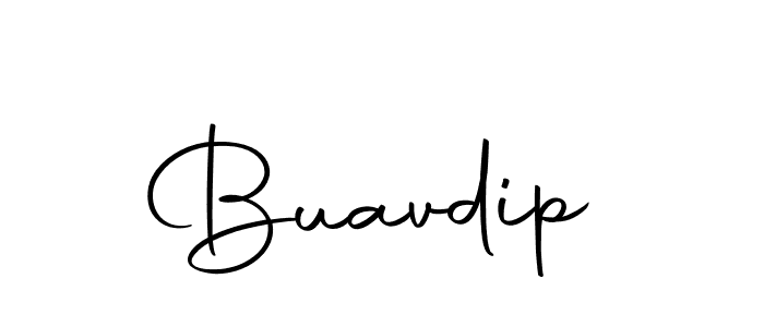 Use a signature maker to create a handwritten signature online. With this signature software, you can design (Autography-DOLnW) your own signature for name Buavdip. Buavdip signature style 10 images and pictures png