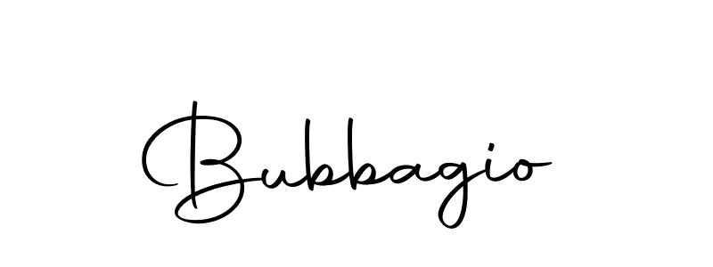 Design your own signature with our free online signature maker. With this signature software, you can create a handwritten (Autography-DOLnW) signature for name Bubbagio. Bubbagio signature style 10 images and pictures png