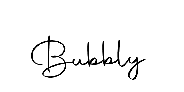 Similarly Autography-DOLnW is the best handwritten signature design. Signature creator online .You can use it as an online autograph creator for name Bubbly. Bubbly signature style 10 images and pictures png