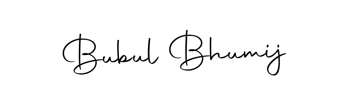 How to make Bubul Bhumij signature? Autography-DOLnW is a professional autograph style. Create handwritten signature for Bubul Bhumij name. Bubul Bhumij signature style 10 images and pictures png