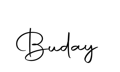 Make a beautiful signature design for name Buday. With this signature (Autography-DOLnW) style, you can create a handwritten signature for free. Buday signature style 10 images and pictures png