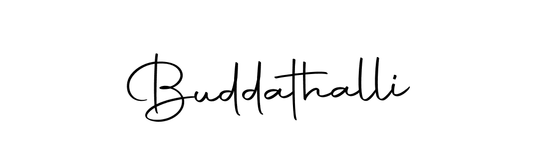 Design your own signature with our free online signature maker. With this signature software, you can create a handwritten (Autography-DOLnW) signature for name Buddathalli. Buddathalli signature style 10 images and pictures png