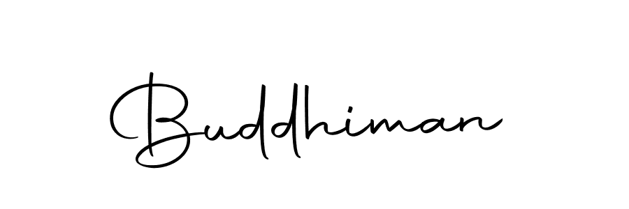 Use a signature maker to create a handwritten signature online. With this signature software, you can design (Autography-DOLnW) your own signature for name Buddhiman. Buddhiman signature style 10 images and pictures png