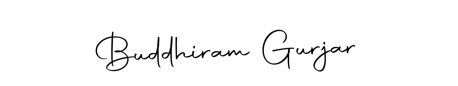 How to make Buddhiram Gurjar name signature. Use Autography-DOLnW style for creating short signs online. This is the latest handwritten sign. Buddhiram Gurjar signature style 10 images and pictures png