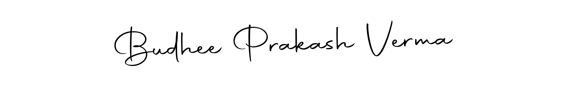 This is the best signature style for the Budhee Prakash Verma name. Also you like these signature font (Autography-DOLnW). Mix name signature. Budhee Prakash Verma signature style 10 images and pictures png