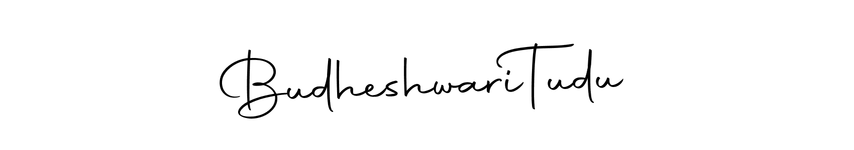 Budheshwari  Tudu stylish signature style. Best Handwritten Sign (Autography-DOLnW) for my name. Handwritten Signature Collection Ideas for my name Budheshwari  Tudu. Budheshwari  Tudu signature style 10 images and pictures png