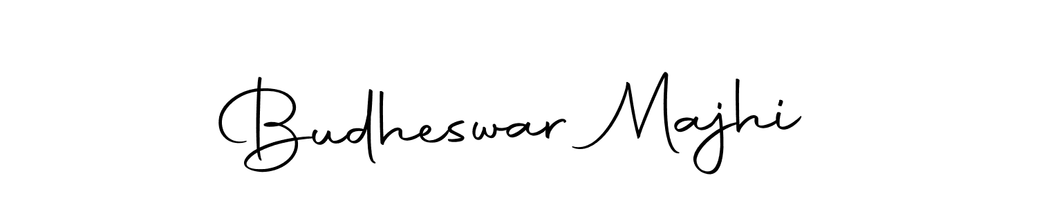 How to make Budheswar Majhi name signature. Use Autography-DOLnW style for creating short signs online. This is the latest handwritten sign. Budheswar Majhi signature style 10 images and pictures png