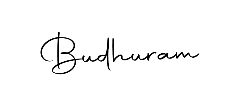 You should practise on your own different ways (Autography-DOLnW) to write your name (Budhuram) in signature. don't let someone else do it for you. Budhuram signature style 10 images and pictures png