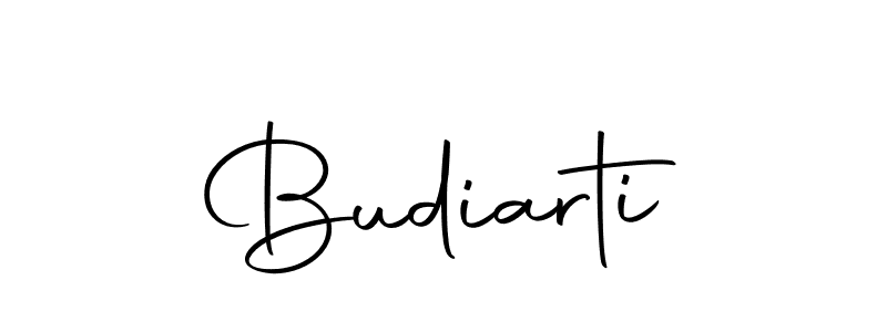 How to make Budiarti name signature. Use Autography-DOLnW style for creating short signs online. This is the latest handwritten sign. Budiarti signature style 10 images and pictures png