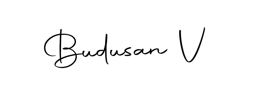 It looks lik you need a new signature style for name Budusan V. Design unique handwritten (Autography-DOLnW) signature with our free signature maker in just a few clicks. Budusan V signature style 10 images and pictures png