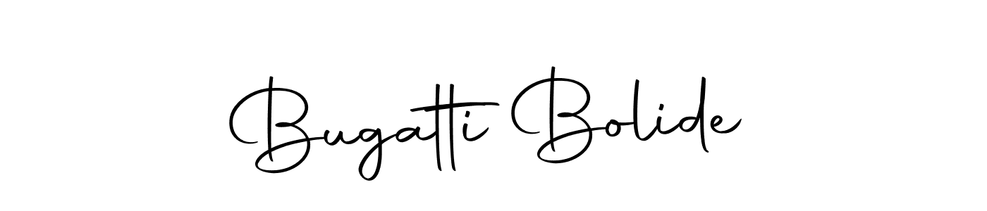 Create a beautiful signature design for name Bugatti Bolide. With this signature (Autography-DOLnW) fonts, you can make a handwritten signature for free. Bugatti Bolide signature style 10 images and pictures png