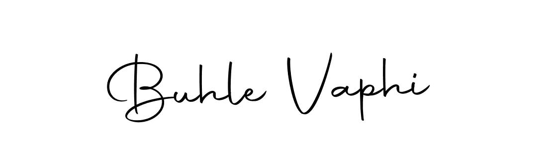 Make a beautiful signature design for name Buhle Vaphi. With this signature (Autography-DOLnW) style, you can create a handwritten signature for free. Buhle Vaphi signature style 10 images and pictures png