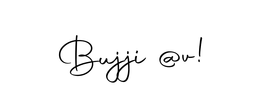 The best way (Autography-DOLnW) to make a short signature is to pick only two or three words in your name. The name Bujji @v! include a total of six letters. For converting this name. Bujji @v! signature style 10 images and pictures png