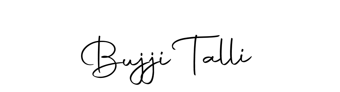 Similarly Autography-DOLnW is the best handwritten signature design. Signature creator online .You can use it as an online autograph creator for name Bujji Talli. Bujji Talli signature style 10 images and pictures png