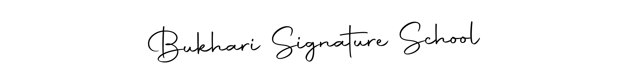 Bukhari Signature School stylish signature style. Best Handwritten Sign (Autography-DOLnW) for my name. Handwritten Signature Collection Ideas for my name Bukhari Signature School. Bukhari Signature School signature style 10 images and pictures png