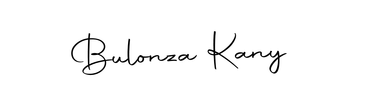 Design your own signature with our free online signature maker. With this signature software, you can create a handwritten (Autography-DOLnW) signature for name Bulonza Kany. Bulonza Kany signature style 10 images and pictures png