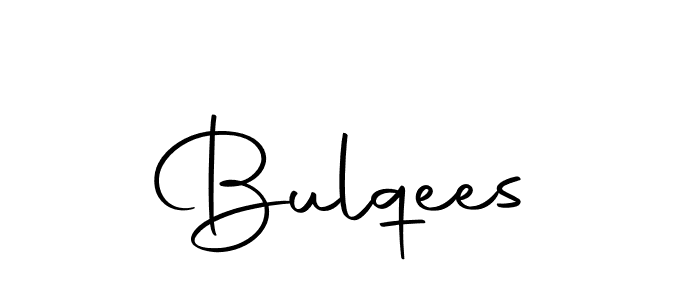Create a beautiful signature design for name Bulqees. With this signature (Autography-DOLnW) fonts, you can make a handwritten signature for free. Bulqees signature style 10 images and pictures png