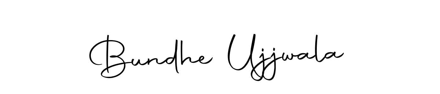 Use a signature maker to create a handwritten signature online. With this signature software, you can design (Autography-DOLnW) your own signature for name Bundhe Ujjwala. Bundhe Ujjwala signature style 10 images and pictures png