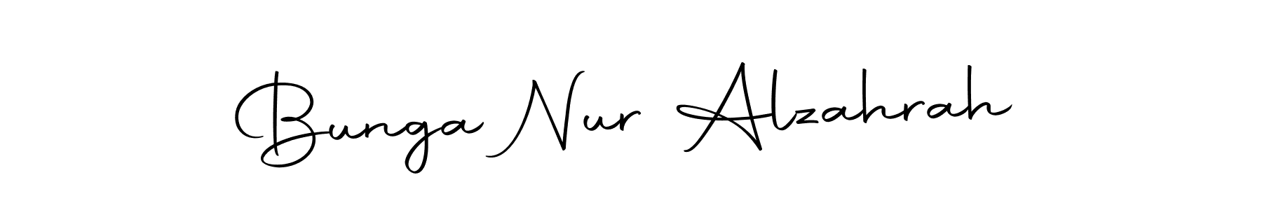 Make a beautiful signature design for name Bunga Nur Alzahrah. Use this online signature maker to create a handwritten signature for free. Bunga Nur Alzahrah signature style 10 images and pictures png