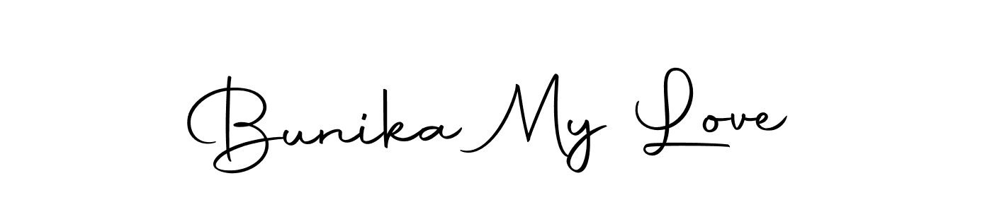 Similarly Autography-DOLnW is the best handwritten signature design. Signature creator online .You can use it as an online autograph creator for name Bunika My Love. Bunika My Love signature style 10 images and pictures png