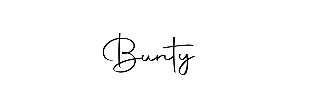 You can use this online signature creator to create a handwritten signature for the name Bunty❤️. This is the best online autograph maker. Bunty❤️ signature style 10 images and pictures png