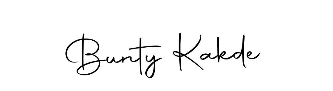 Also we have Bunty Kakde name is the best signature style. Create professional handwritten signature collection using Autography-DOLnW autograph style. Bunty Kakde signature style 10 images and pictures png