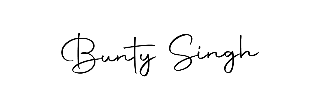 You should practise on your own different ways (Autography-DOLnW) to write your name (Bunty Singh) in signature. don't let someone else do it for you. Bunty Singh signature style 10 images and pictures png