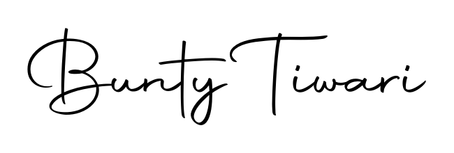A dynamic signature style for Bunty Tiwari using Autography-DOLnW script. Designed to look authentic, handwritten, and professional. Bunty Tiwari signature style 10 images and pictures png