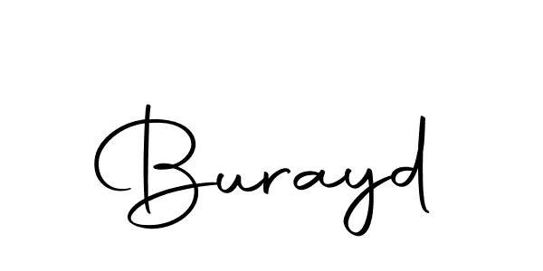 How to make Burayd signature? Autography-DOLnW is a professional autograph style. Create handwritten signature for Burayd name. Burayd signature style 10 images and pictures png