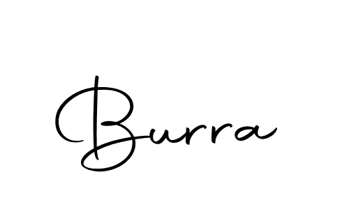 Design your own signature with our free online signature maker. With this signature software, you can create a handwritten (Autography-DOLnW) signature for name Burra. Burra signature style 10 images and pictures png