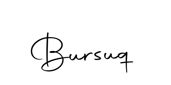 Create a beautiful signature design for name Bursuq. With this signature (Autography-DOLnW) fonts, you can make a handwritten signature for free. Bursuq signature style 10 images and pictures png