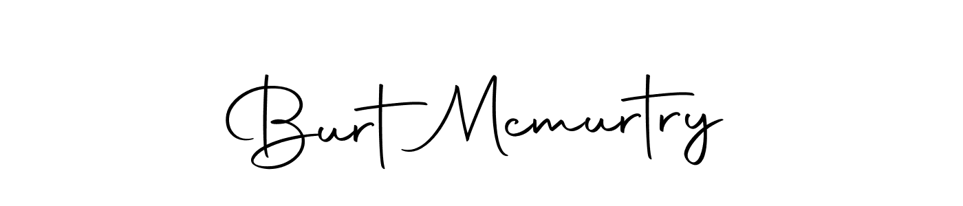 Make a beautiful signature design for name Burt  Mcmurtry. With this signature (Autography-DOLnW) style, you can create a handwritten signature for free. Burt  Mcmurtry signature style 10 images and pictures png