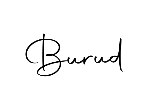 Make a beautiful signature design for name Burud. With this signature (Autography-DOLnW) style, you can create a handwritten signature for free. Burud signature style 10 images and pictures png