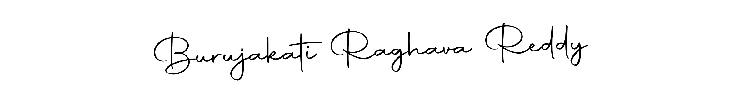 Make a beautiful signature design for name Burujakati Raghava Reddy. Use this online signature maker to create a handwritten signature for free. Burujakati Raghava Reddy signature style 10 images and pictures png