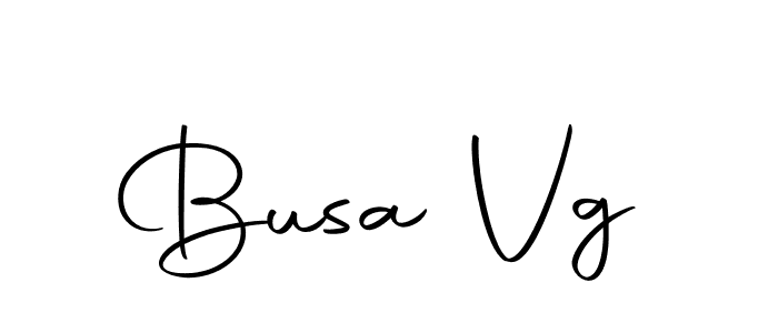 Design your own signature with our free online signature maker. With this signature software, you can create a handwritten (Autography-DOLnW) signature for name Busa Vg. Busa Vg signature style 10 images and pictures png