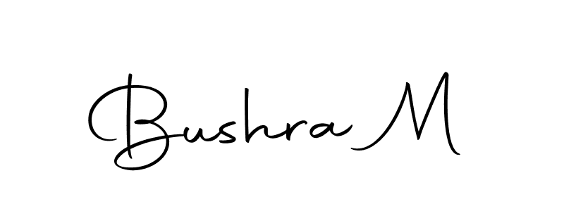 Also You can easily find your signature by using the search form. We will create Bushra M name handwritten signature images for you free of cost using Autography-DOLnW sign style. Bushra M signature style 10 images and pictures png