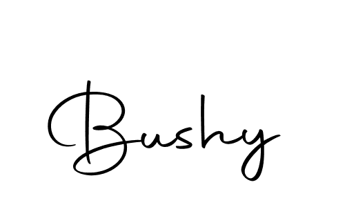 Bushy stylish signature style. Best Handwritten Sign (Autography-DOLnW) for my name. Handwritten Signature Collection Ideas for my name Bushy. Bushy signature style 10 images and pictures png